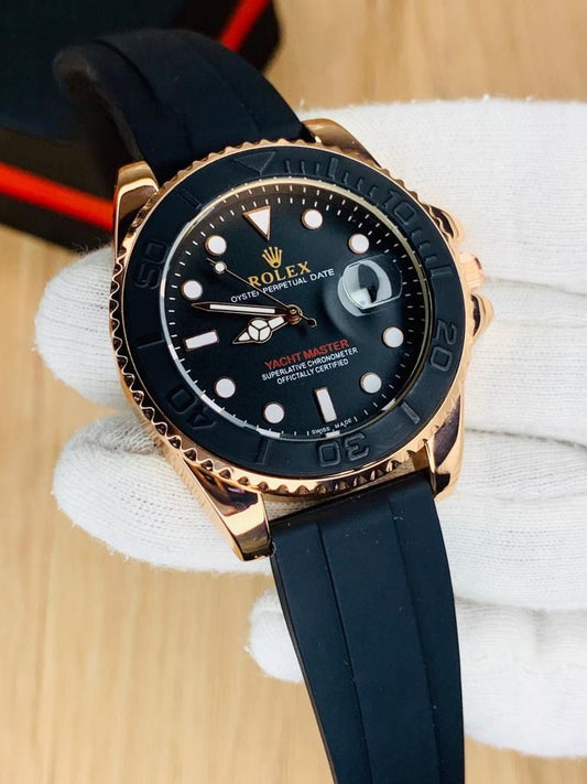 Rolex Yacht-Master With Silicon Strap
