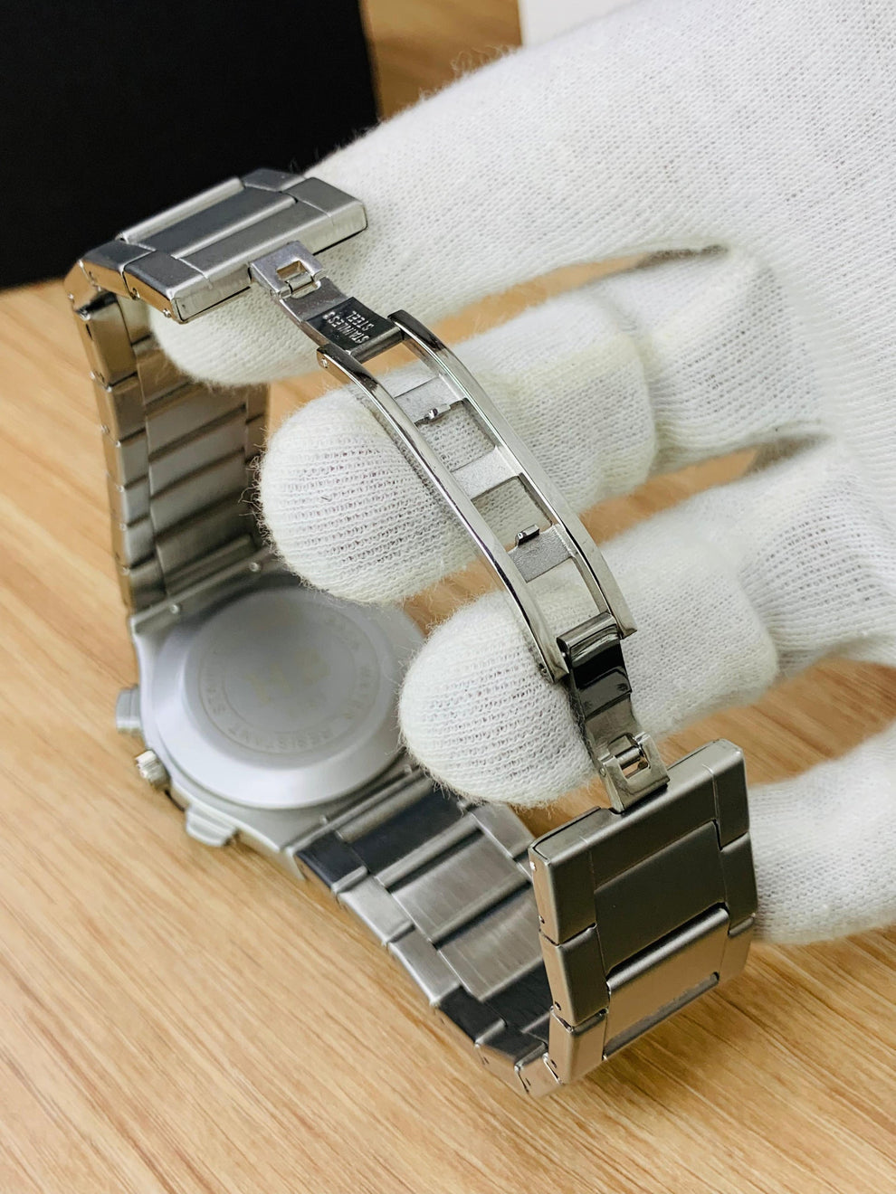 Hublot Diamond Cut Silver Chain Watch