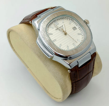 Patek philippe  leather watch