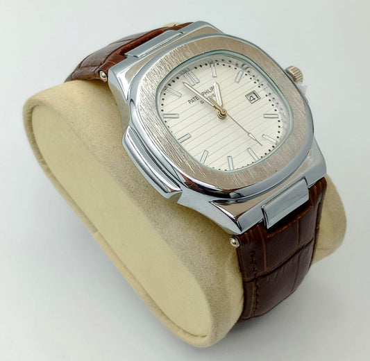 Patek philippe  leather watch
